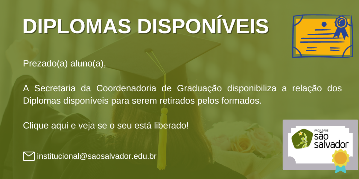 Diplomas Disponíveis da São Salvador